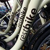 Vinilos adhesivos para una empresa de bicicletas de  alquiler