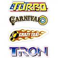  Stickers Consolas y Videojuegos Colección de logos 7 - vinilos personalizados BARTOP - vinilos para maquina arcade 01135