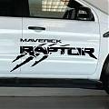 Vinilo adhesivo para vehículos Ford Ranger MAVERICK RAPTOR - vinilos decorativos Ford Ranger 09783