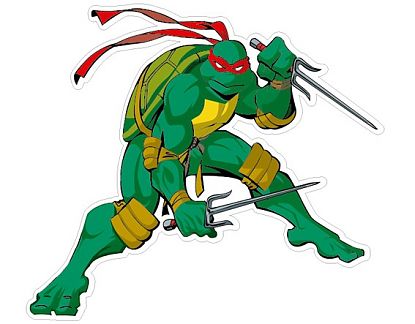 Sticker de Vinilo TMNT - Teenage Mutant Ninja Turtles (Arcade) 01705