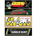 StickerS de Vinilo juegos de maquinas recreativas 5 vinilos para muebles arcade, vinilos bartop arcade, vinilos para bartop 01048