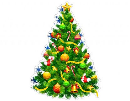 Vinilo de Pared Navidad El Árbol de los Regalos 2 02516