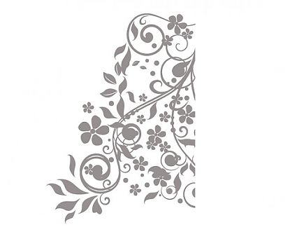  Vinilo Paraíso Floral - vinilos decorativos flores, vinilos decorativos de flores, vinilos decorativos naturaleza 01362