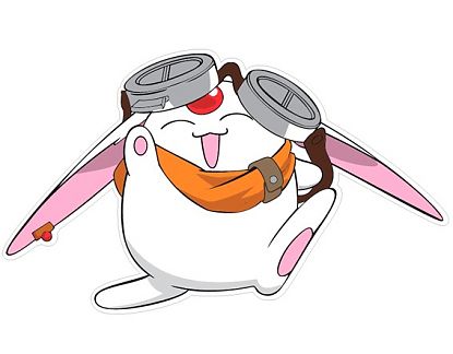 Sticker adhesivo de Vinilo Mokona Traveler 01543