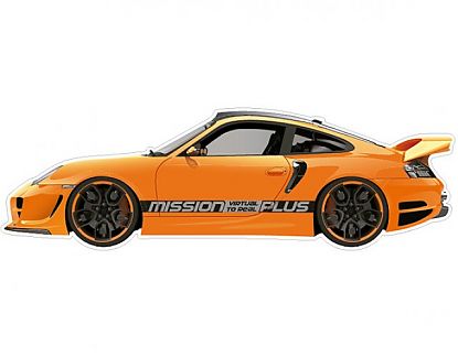  Sticker adhesivo de Vinilo  Porsche 911 - GT3 01070