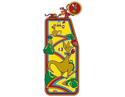  Sticker de vinilo Kangaroo Artes Finales - vinilos BARTOP comprar - decoraciones MUEBLES BARTOP - vinilos para bartop con pie 01658