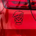 Vinilo Call of Duty Calavera + Logo BMW M · Corte por Plóter · Personalizable en Medidas y Color · Resistente a Lavados 09778