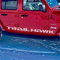  Vinilo Adhesivo para Jeep Cherokee con Logotipo Trail Hawk 08944