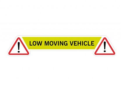 Pegatina de vinilo Low moving vehicle 03943