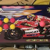 Decoración Valentino Rossi en vinilo impreso y adhesivo para  caja de mandos arcade