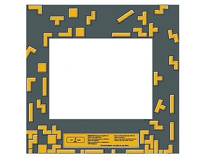 Impresiones en vinilo adhesivo Artes Finales Bezels Tetris 04026