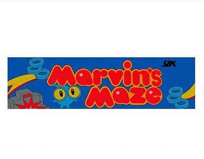  Adhesivo Arcade marvins maze - vinilos recreativa BARTOP ARCADE - vinilos BARTOP comprar 03292