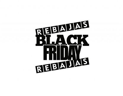  BLACK FRIDAY - Viernes negro - Decoraciones de escaparates con vinilos adhesivos 07356