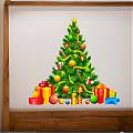 Vinilo de Pared Navidad El Árbol de los Regalos 32 02517