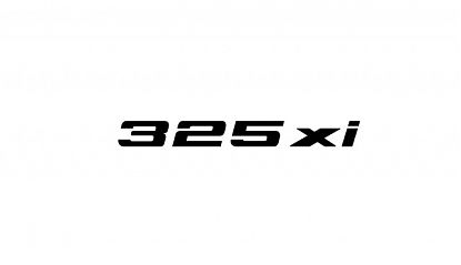 Letras Adhesivas BMW 325xi · Vinilo de Corte · Para Carrocería o Maletero · Negro, Blanco o Color a Elegir 09087