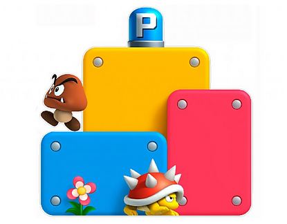 Vinilo adhesivo Decoración Brick Block 8, Super Mario 3D Land 02314