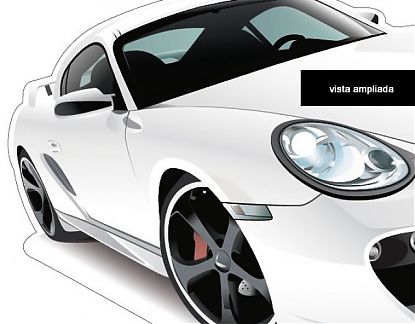  Sticker adhesivo de Vinilo  Porsche 911 0426