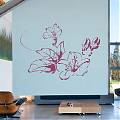 Vinilo Adhesivo Arte Floral - vinilos decorativos de pared arboles, vinilos decorativos ramas arboles, vinilos decorativos naturaleza 02601