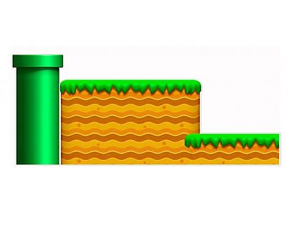 Vinilo adhesivo Decorativo Brick Block 6, Super Mario 3D Land 02312