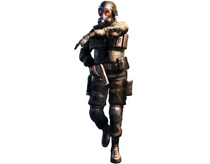 Sticker de Vinilo Hunk - Resident Evil 01794
