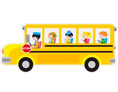  Pegatina Infantil de vinilo Bus Escolar 01761