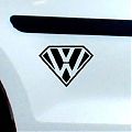  Pegatina de vinilo para decorar vehículos Volkswagen 06084