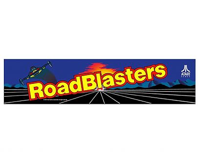 Sticker adhesivo de vinilo RoadBlasters - vinilos para maquina arcade - vinilos recreativa - vinilos para bartop con pie 03280