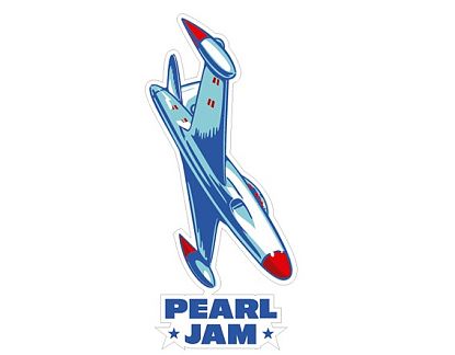  Sticker adhesivo de vinilo Pearl Jam Bomber 01673