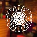  Vinilo decorativo pizzerías, bares y restaurantes pizza take away 05245