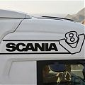 Vinilo Adhesivo de Corte Scania V8 | Pegatina Personalizable para Camión 010000