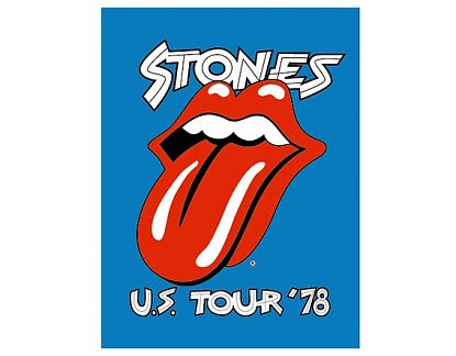  Sticker de Vinilo Rolling Stones US Tpu 78 01707