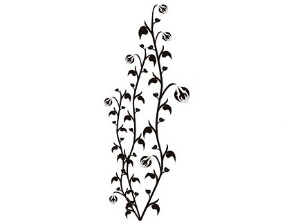 Vinilos Decorativos Plantas  - vinilos decorativos flores, vinilos decorativos para baños, vinilos decorativos nevera 01314