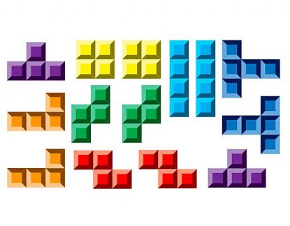  Vinilo Decorativo Infantil Tetris 02467