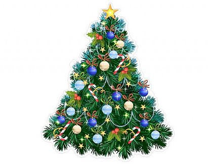  Vinilo de Pared Navidad El Árbol de los Regalos 33 02519
