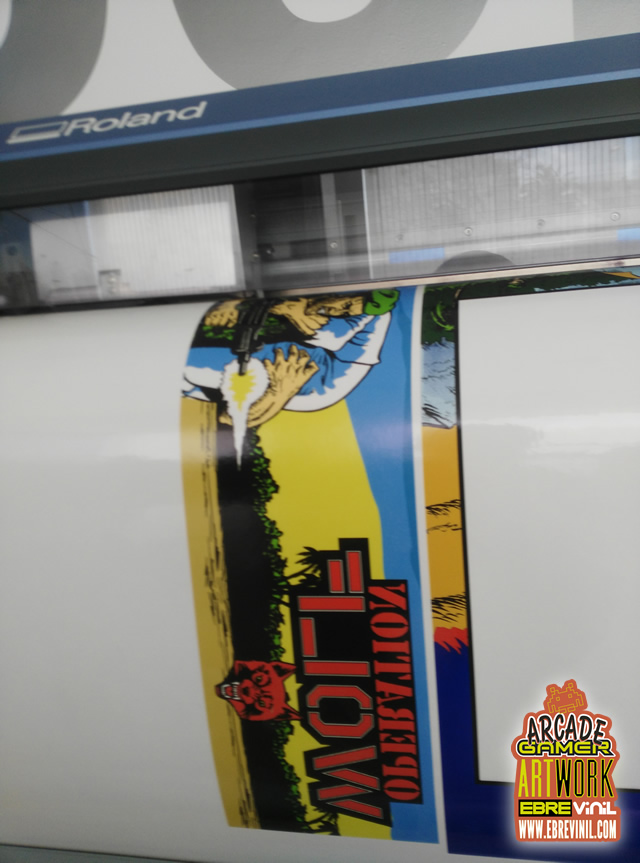 IMPRESION LAMINADO ARTWORK OPERATION WOLF