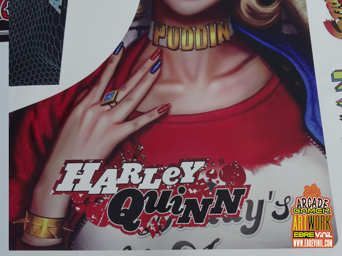 bartop adhesivos vinilos Harley Quinn
