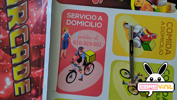 comprar vinilo decorativo comida a domicilio