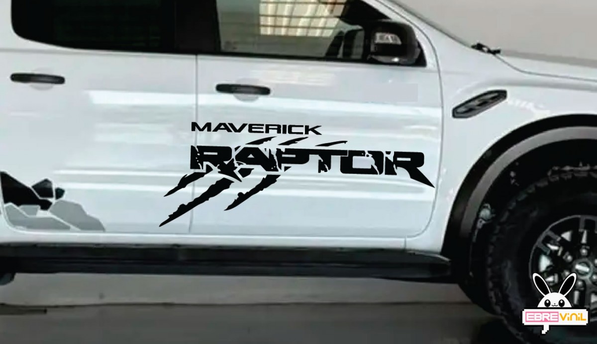 ford maverick raptor vinilos adhesivos