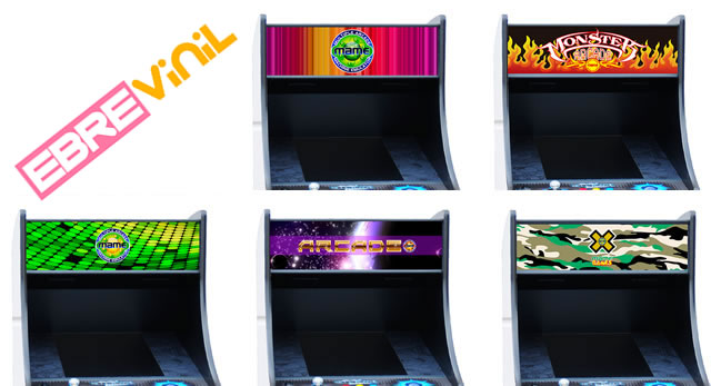 los mejores diseños artes finales para bartops, arcade, mame