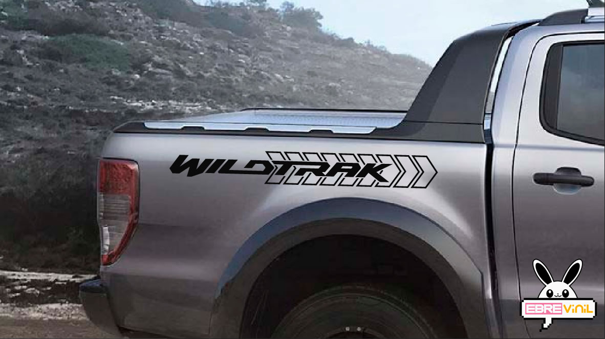 Vinilo adhesivo de corte WILDTRAK para Ford Ranger