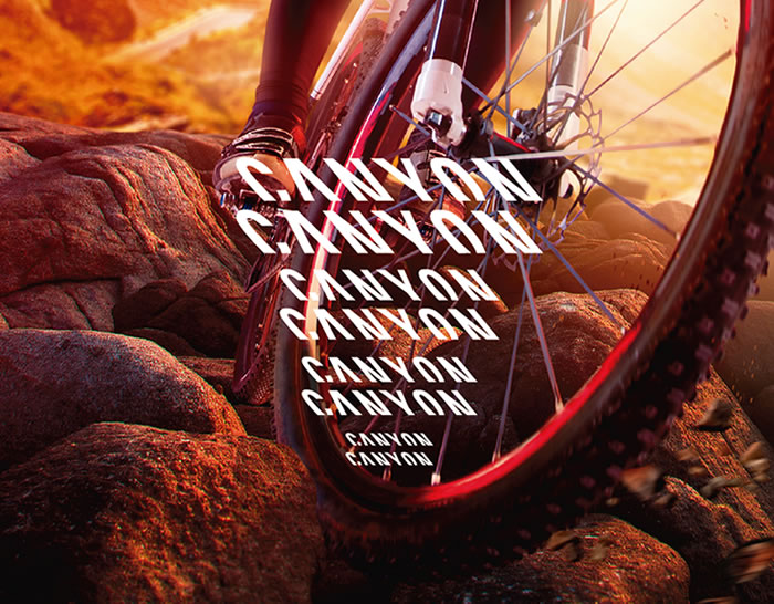 vinilos adhesivos-bicicletas CANYON