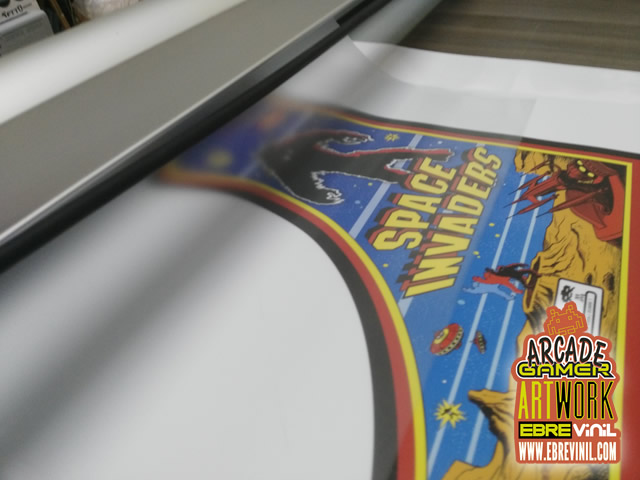 vinilos artwork bartop laminado