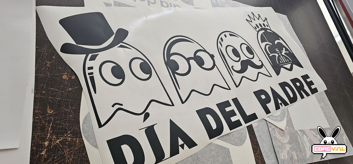 vinilos decorativos dia del padre escaparates