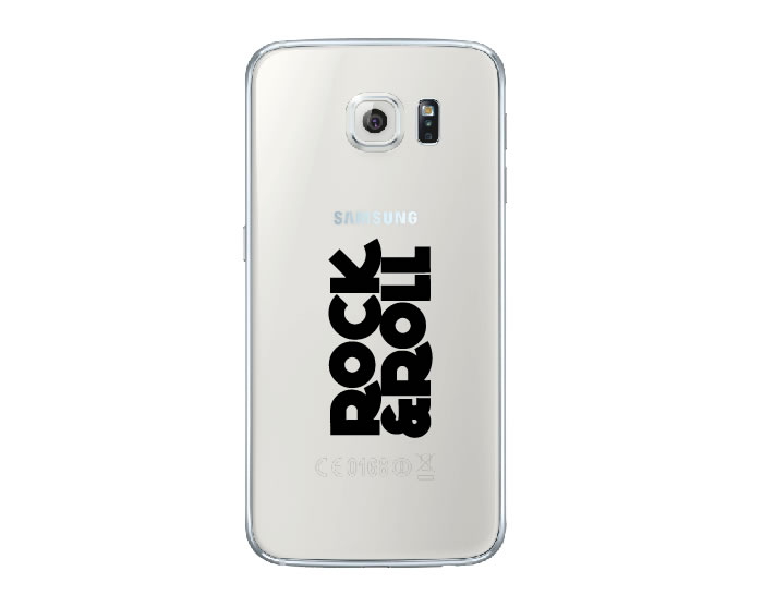 Pegatina para el smartphone "rock & roll" 04426 - Smartphoe, Iphone, Tablet, Imac, Ipad, Mac, Imac