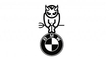  Adhesivo Vinilo BMW - Comprar adhesivos coches BMW - Pegatina logo BMW en vinilo adhesivo 08268