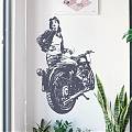  Vinilo decorativo especial decoración de paredes LA MOTORISTA - Tienda de vinilos decorativos - comprar vinilos decorativos 07859