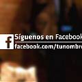  Vinilo Síguenos en Facebook Corte por Plóter - Negro, Azul o Color Corporativo - Medidas Personalizadas - Fabricado en España - 04777