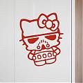  Vinilo Decoración Hello Kitty Stormtrooper 02922