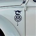  Inyecta Diversión a tu Volkswagen: Vinilo Adhesivo de Corte con Carita de Diablillo y Cola Distintiva 08897