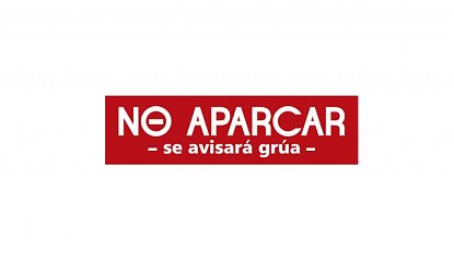  Vinilo Decorativo PROHIBIDO APARCAR, SE AVISARÁ GRÚA: Estilo y Funcionalidad que Marcan la Diferencia 08878